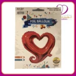 بادکنک فویلی قلب قرمز